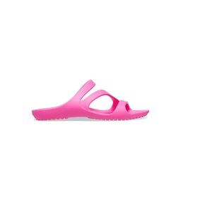 Crocs Women's Electric Pink Kadee II 206756 Slip-On Casual Slide Sandal Size 9